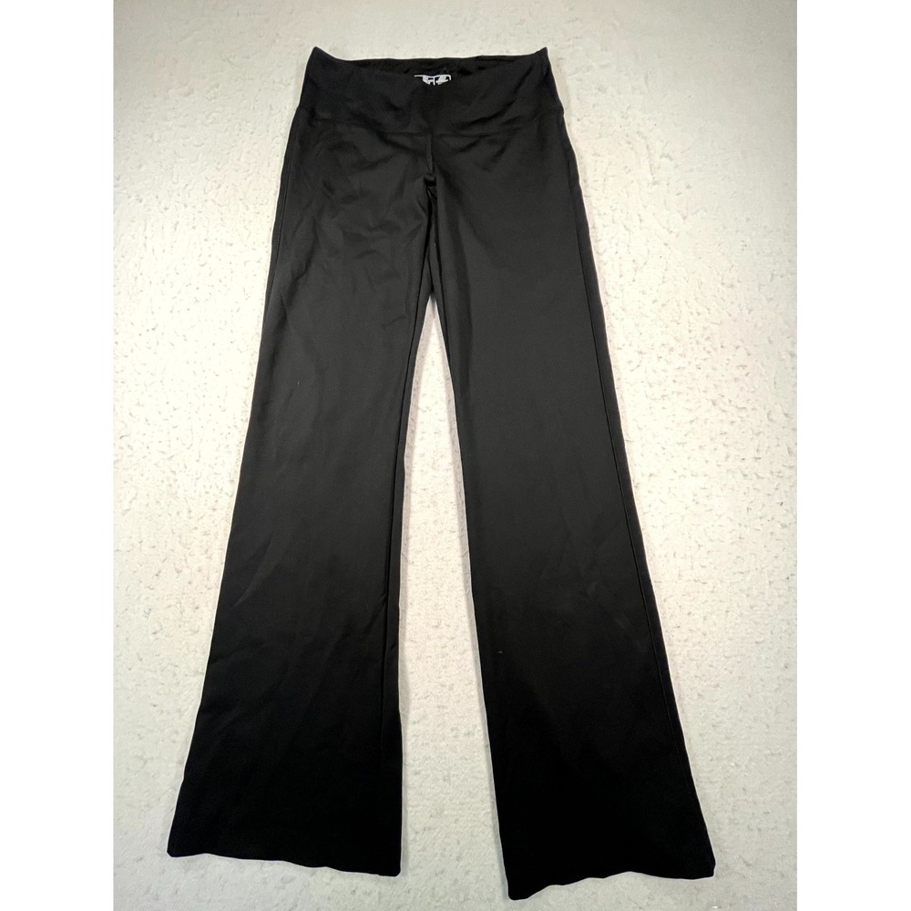 New Balance Legging Pants‎ Womens M Black Yoga Athletic Flared Leg Lightning Dry